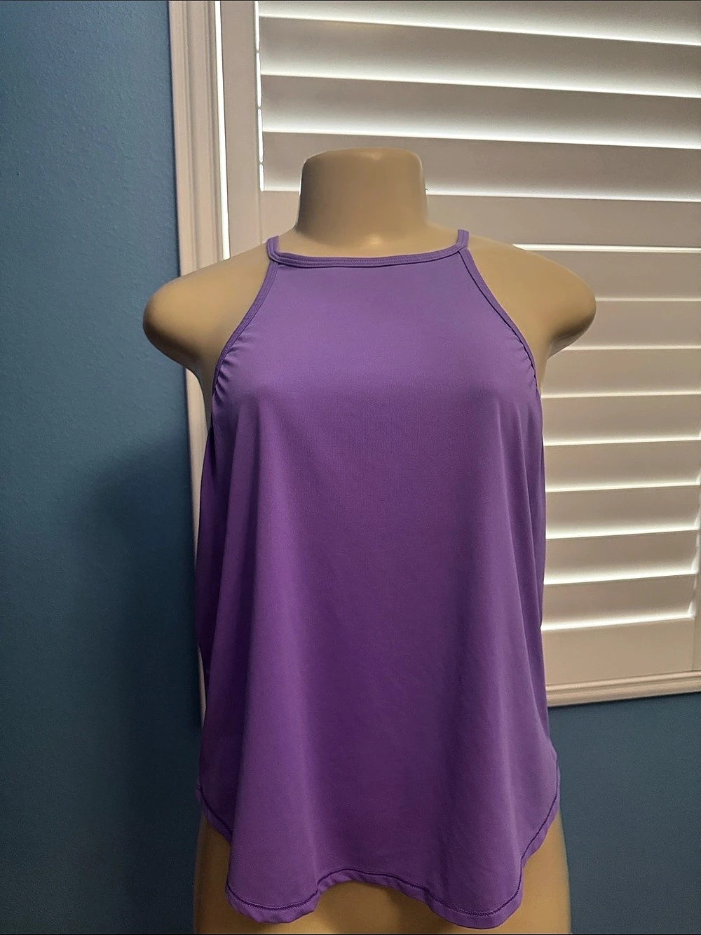 Sculpt Tank Top Purple